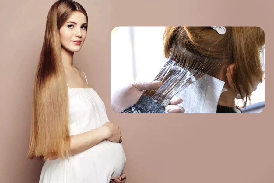 رنگ مو در سه ماهه اول بارداری