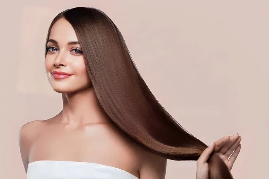 رنگ مو برای موهای کراتین شده